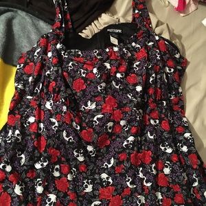 Hot topic rockabilly skull dress